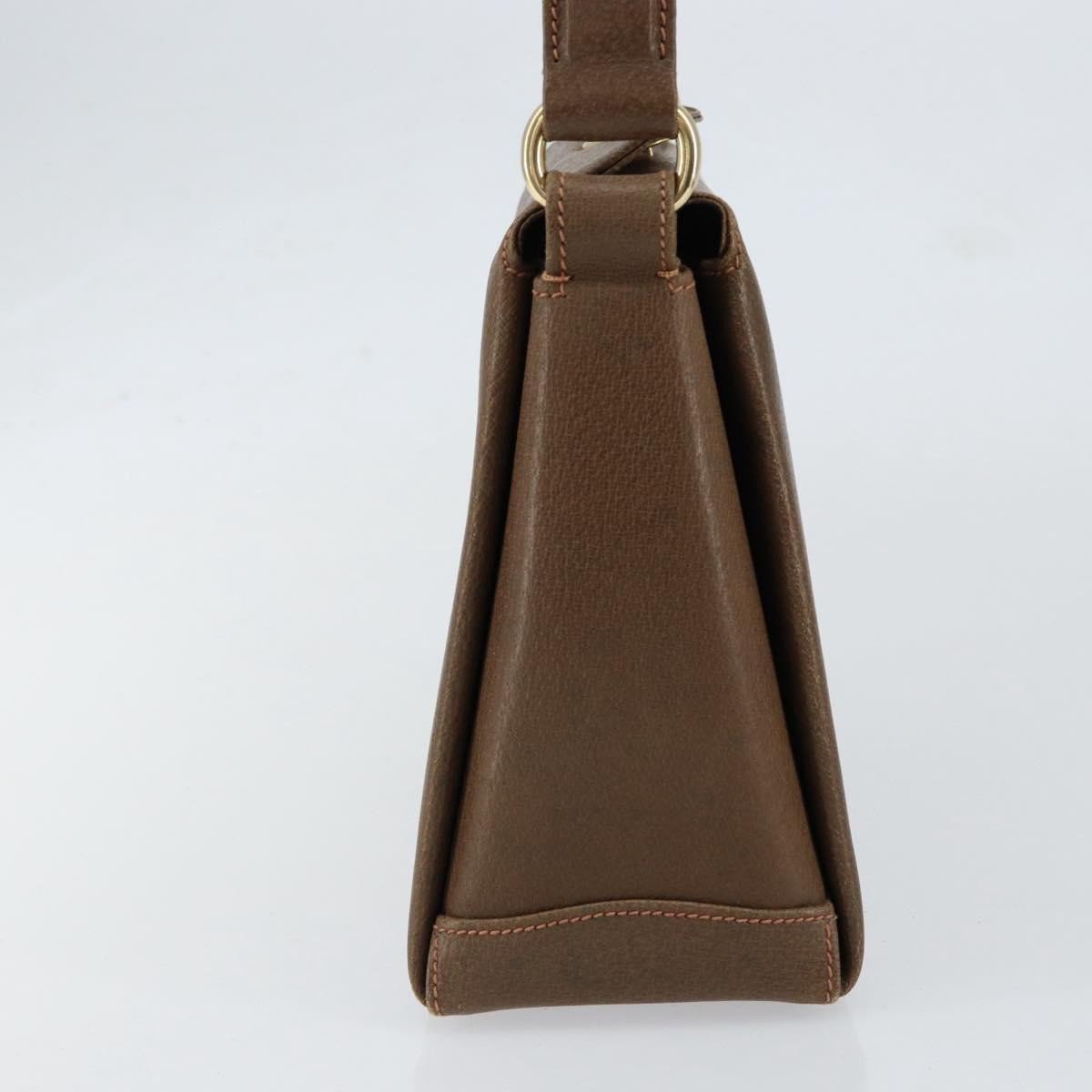 Gucci Vintage Convertible Bamboo Box Leather Small