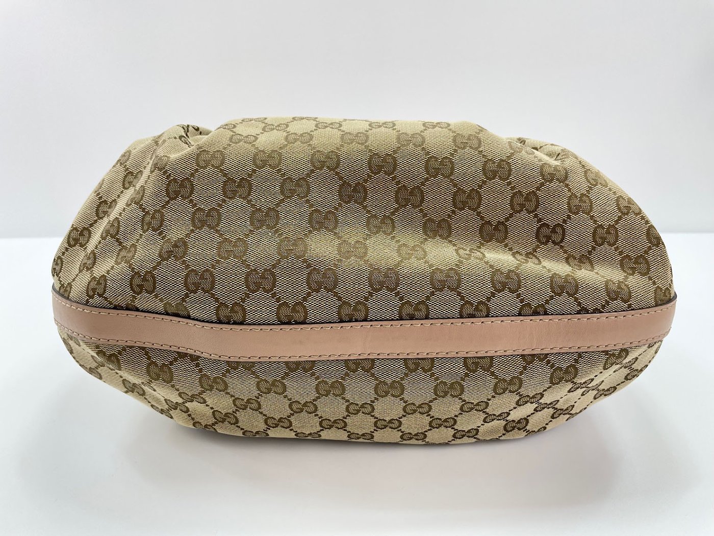 Gucci Scarlett GG Canvas with Leather Large