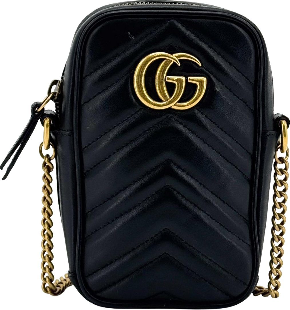 Gucci GG Marmont Matelasse Leather Mini