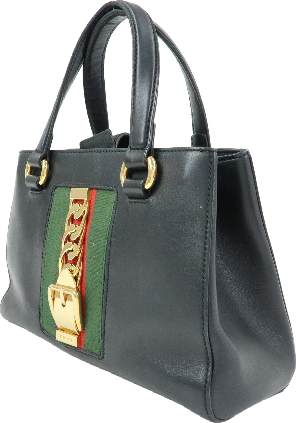 Gucci Sylvie Top Handle Leather Large