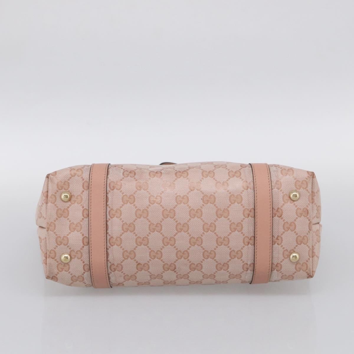 Gucci Abbey Zip Tote GG Canvas and Leather Medium