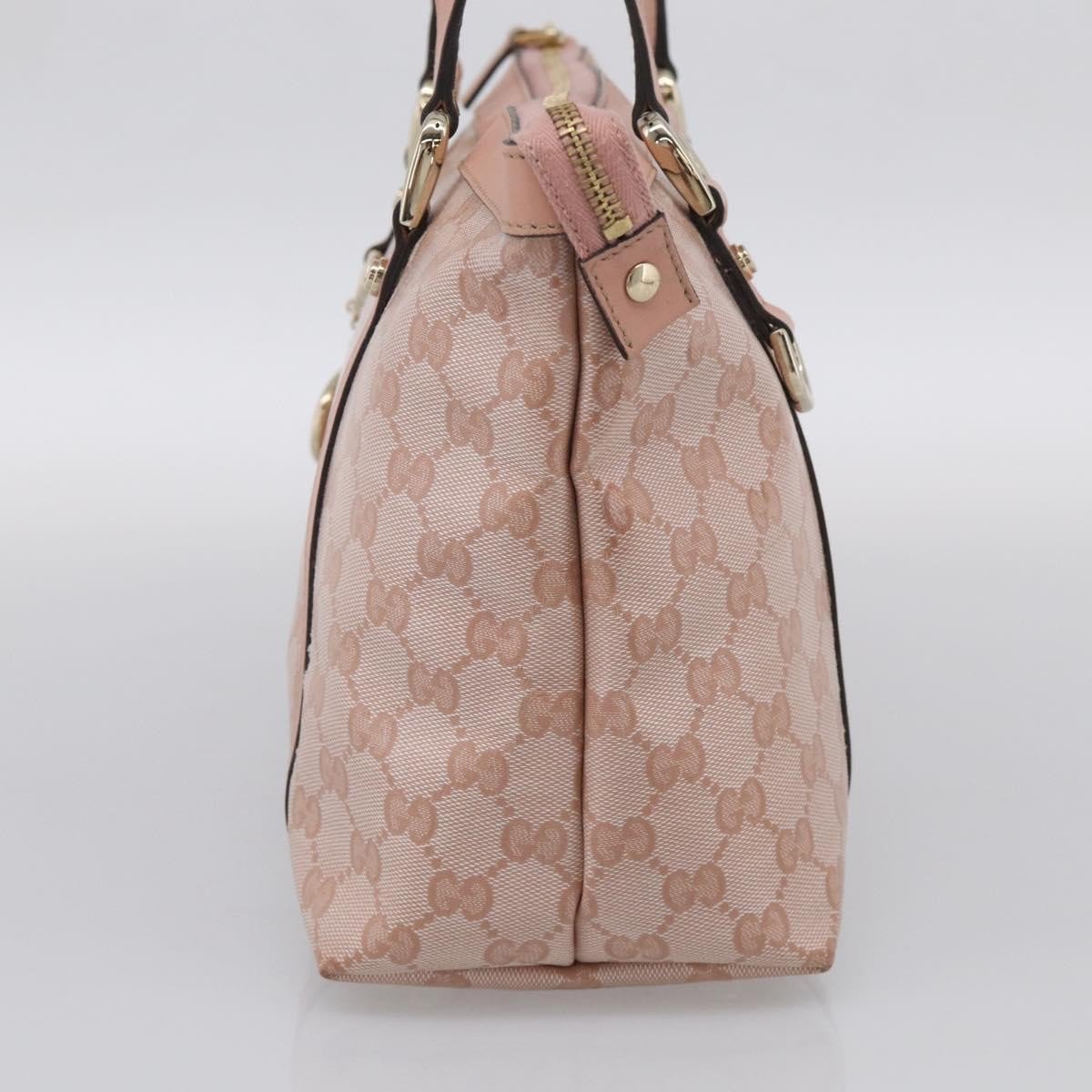 Gucci Abbey Zip Tote GG Canvas and Leather Medium