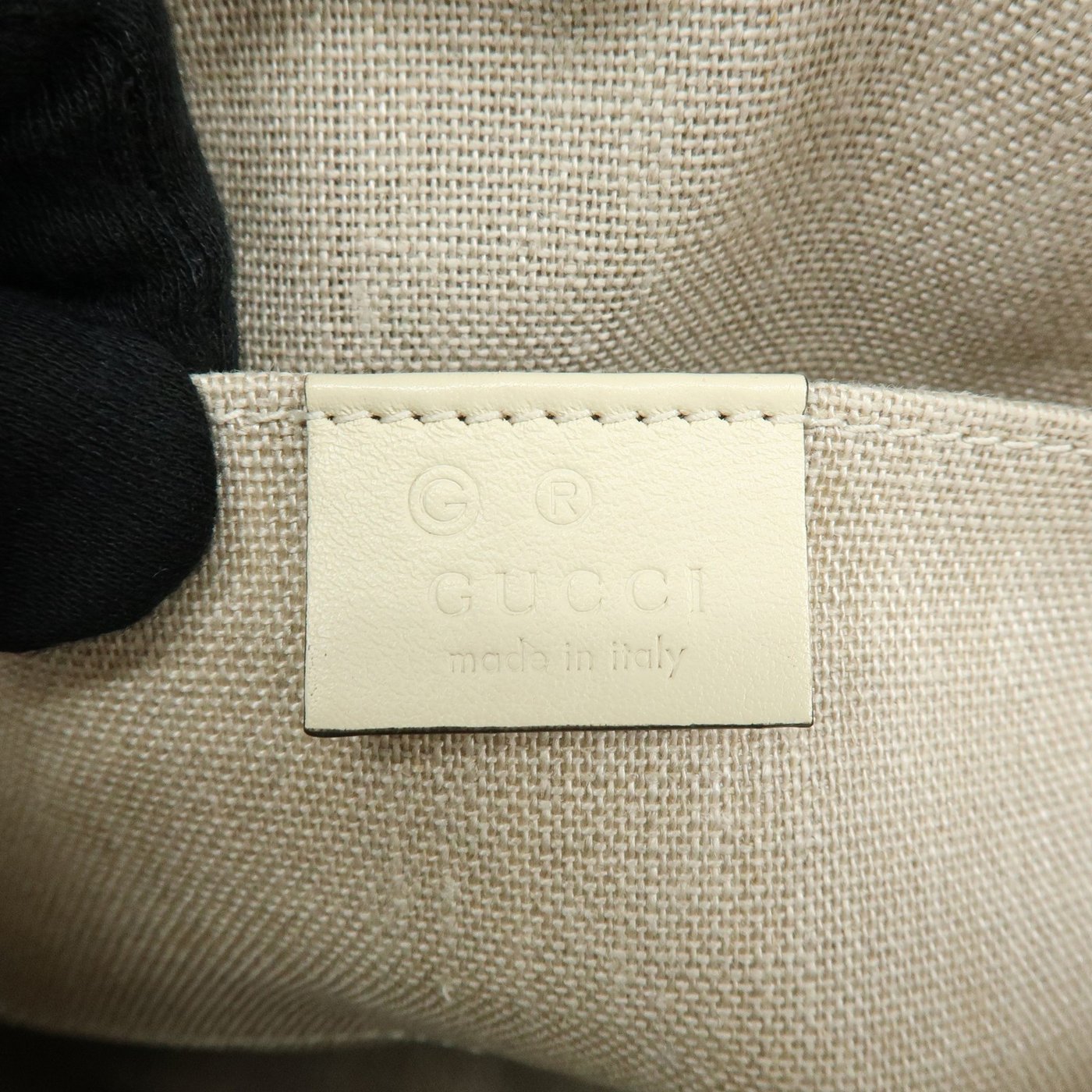 Gucci Convertible Dome Satchel Guccissima Leather Small