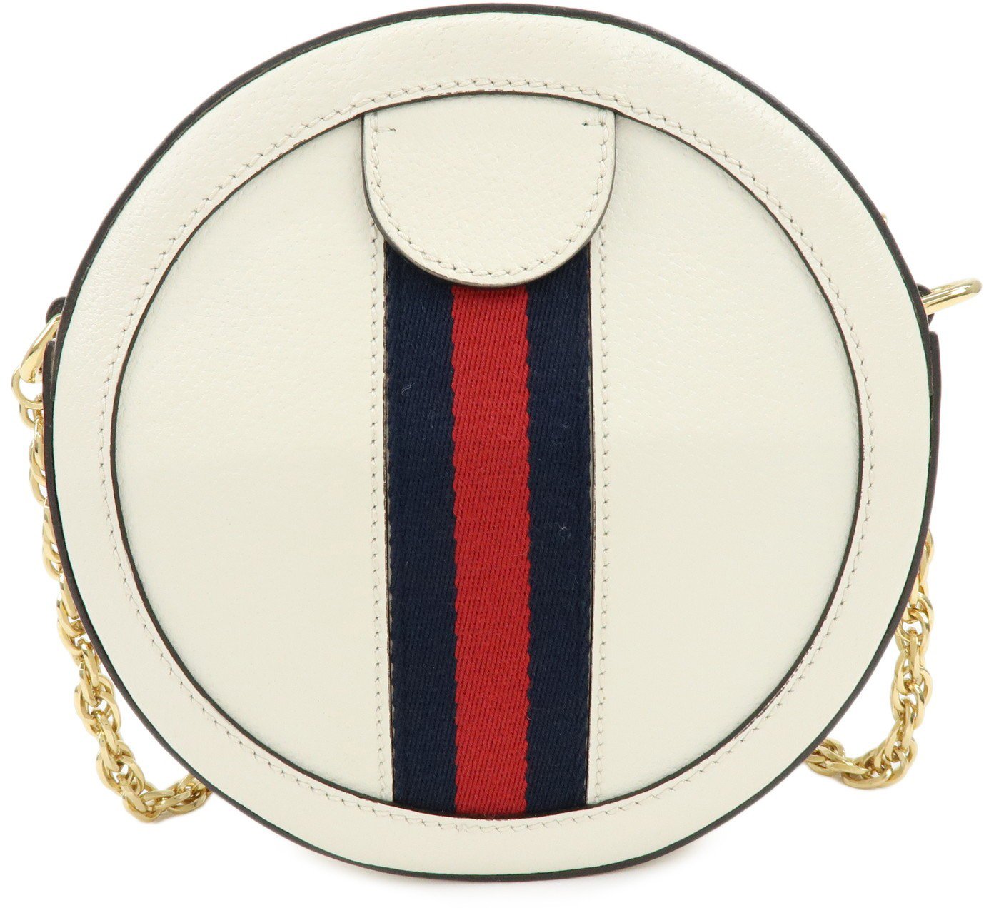 Gucci Ophidia Round Leather Mini