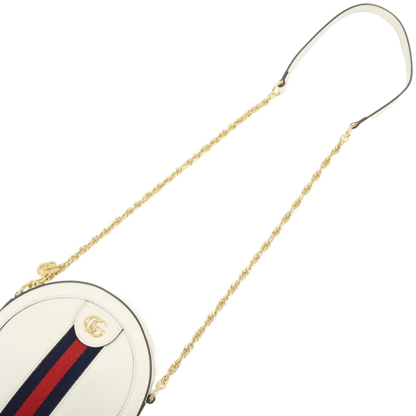 Gucci Ophidia Round Leather Mini