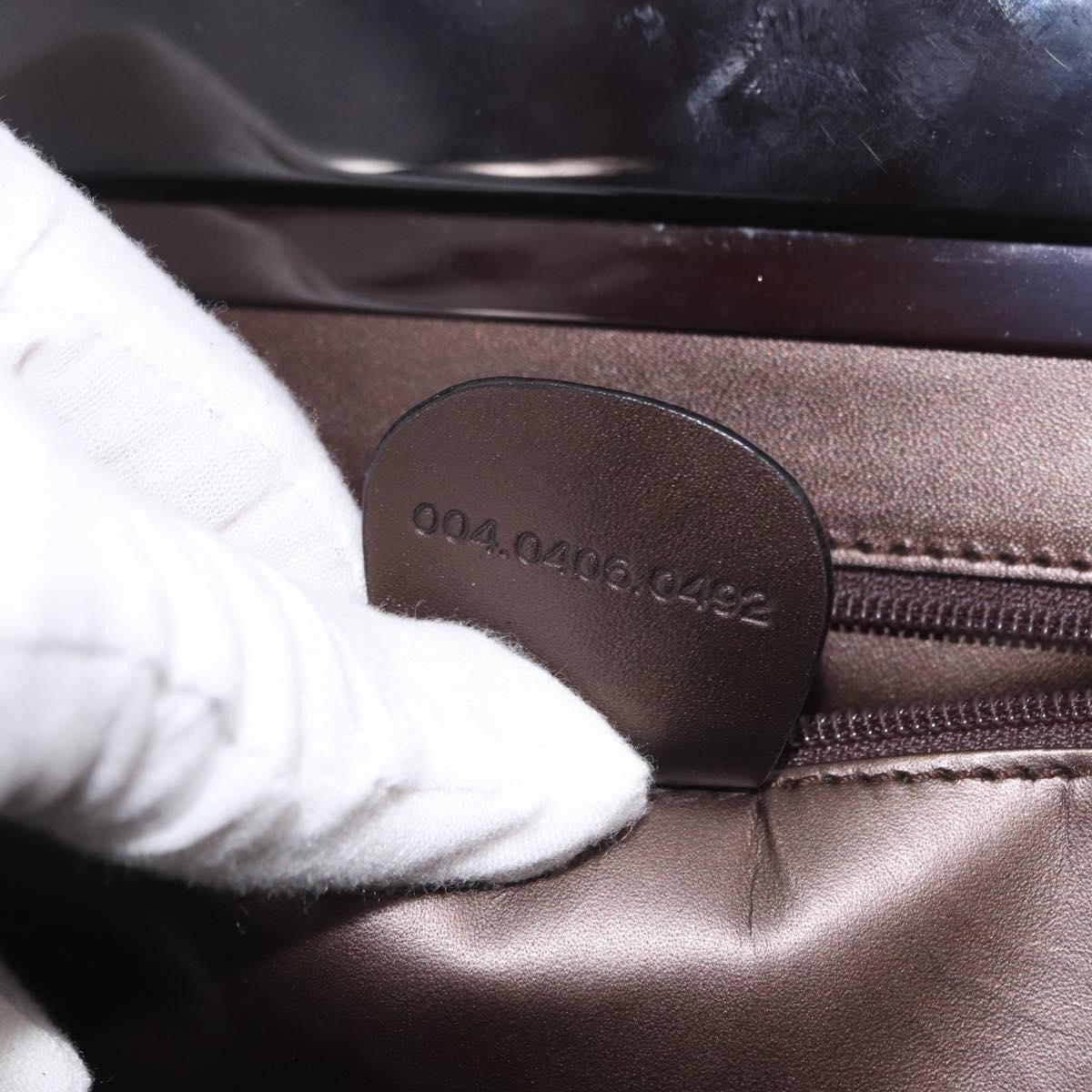 Gucci Vintage GG Canvas and Leather Small