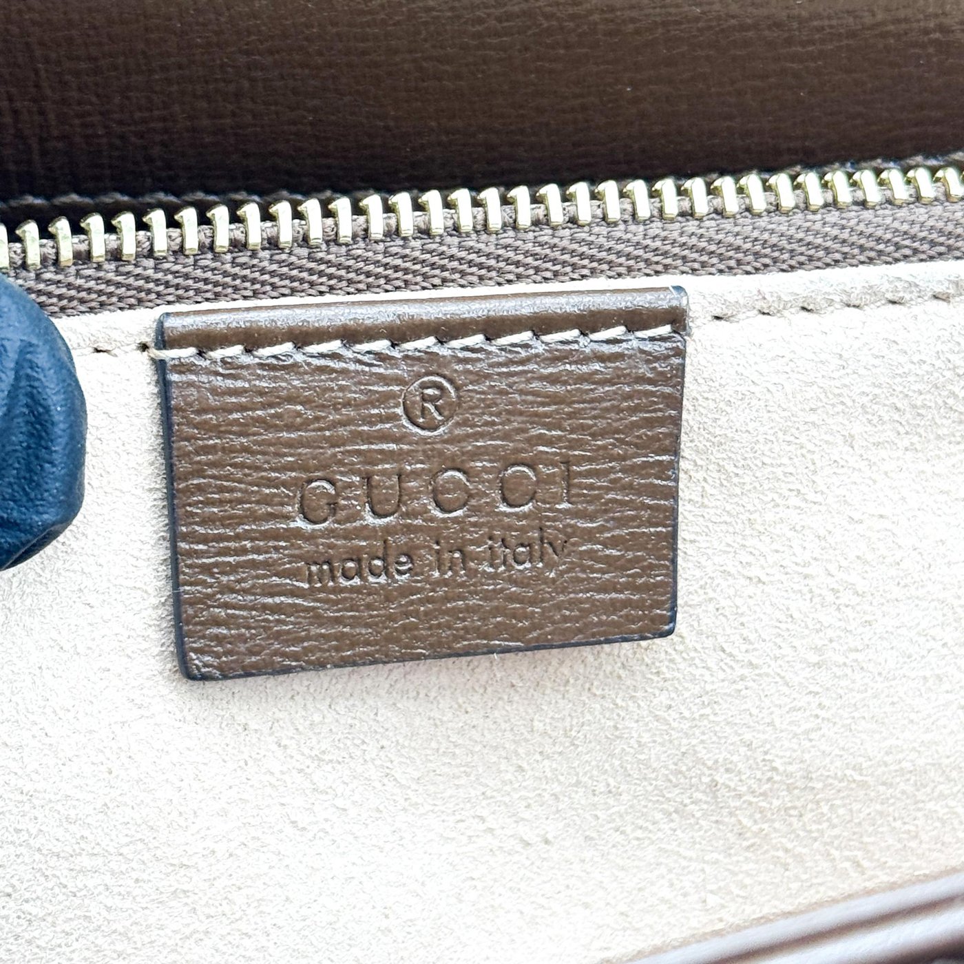 Gucci Horsebit 1955 GG Coated Canvas with Leather Small