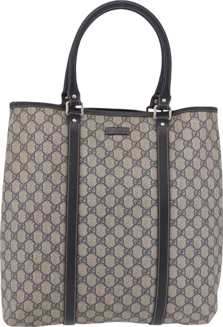 Gucci Open Tote GG Canvas and Leather Medium