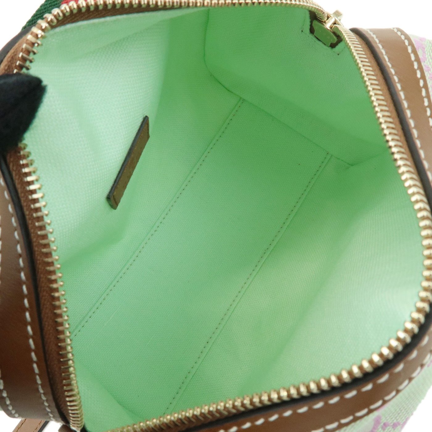Gucci Web Boston GG Canvas Mini