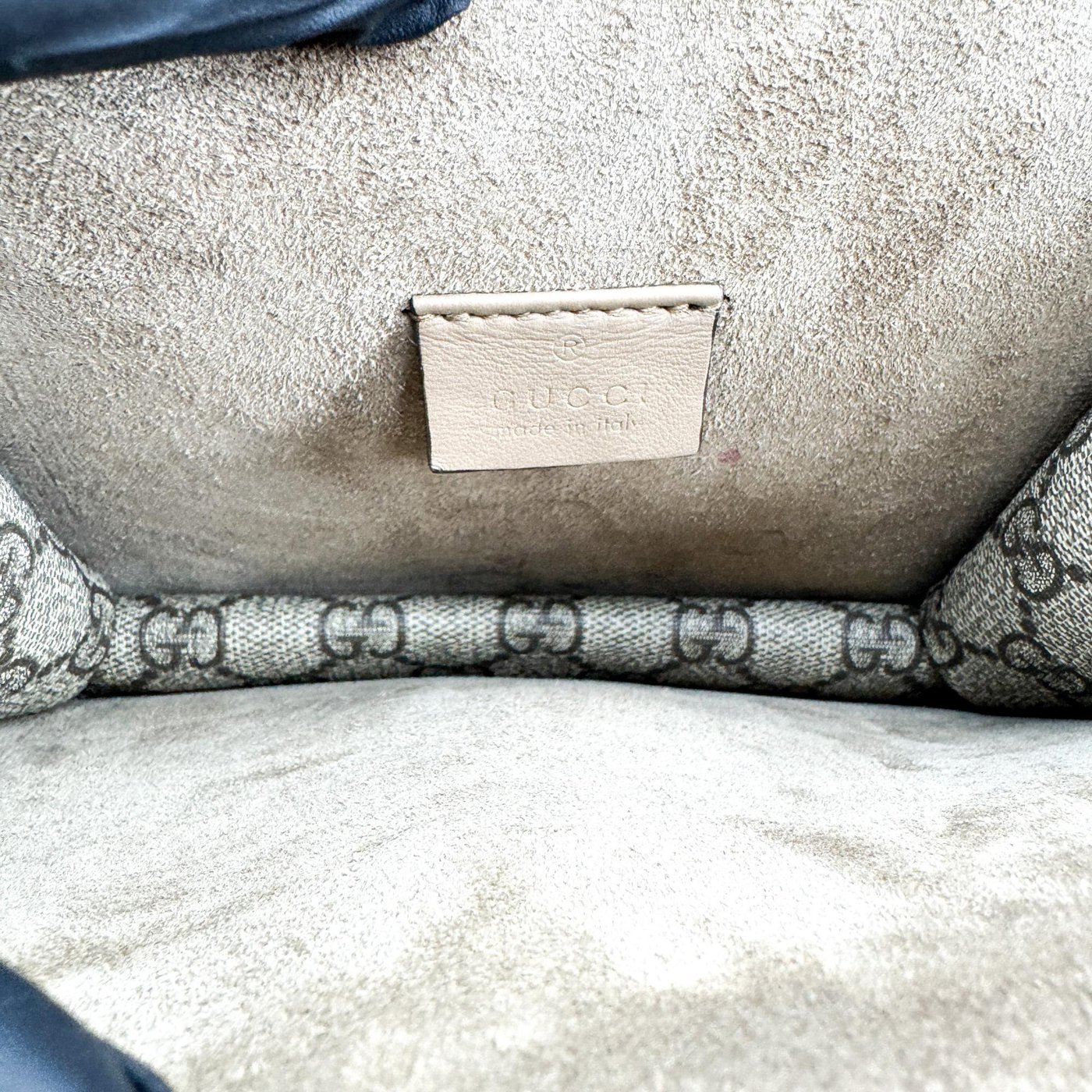 Gucci Dionysus GG Coated Canvas Super Mini