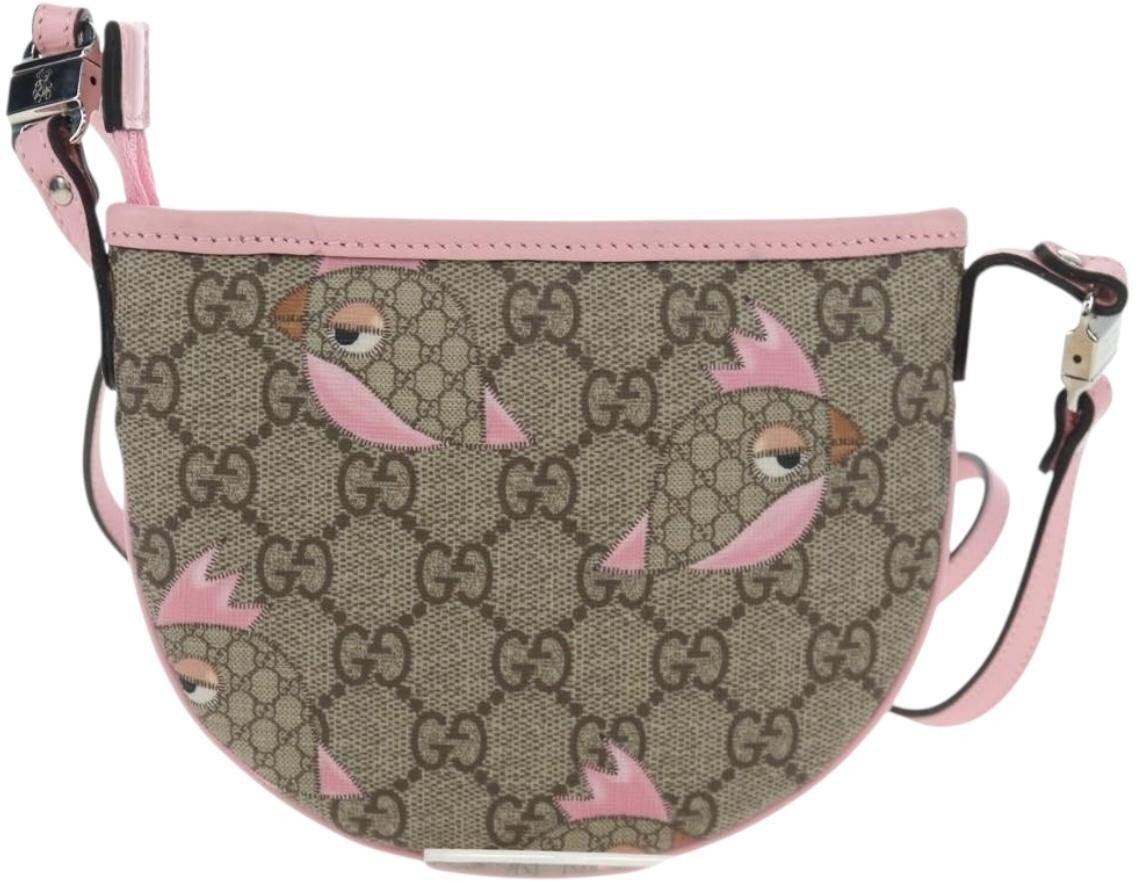 Gucci Children's Zip Printed GG Coated Canvas Small