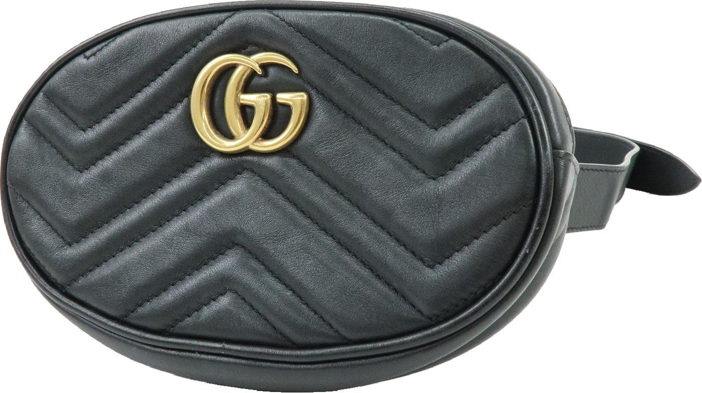 Gucci GG Marmont Belt Matelasse Leather