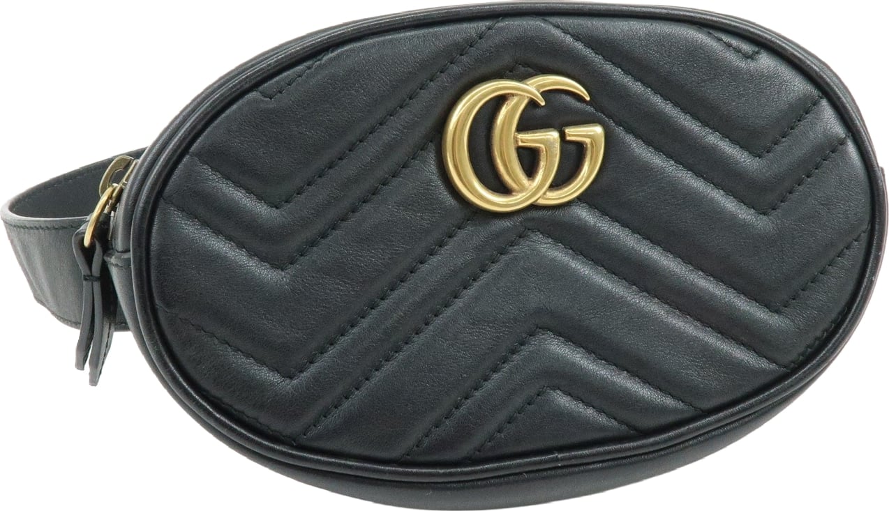 Gucci GG Marmont Belt Matelasse Leather