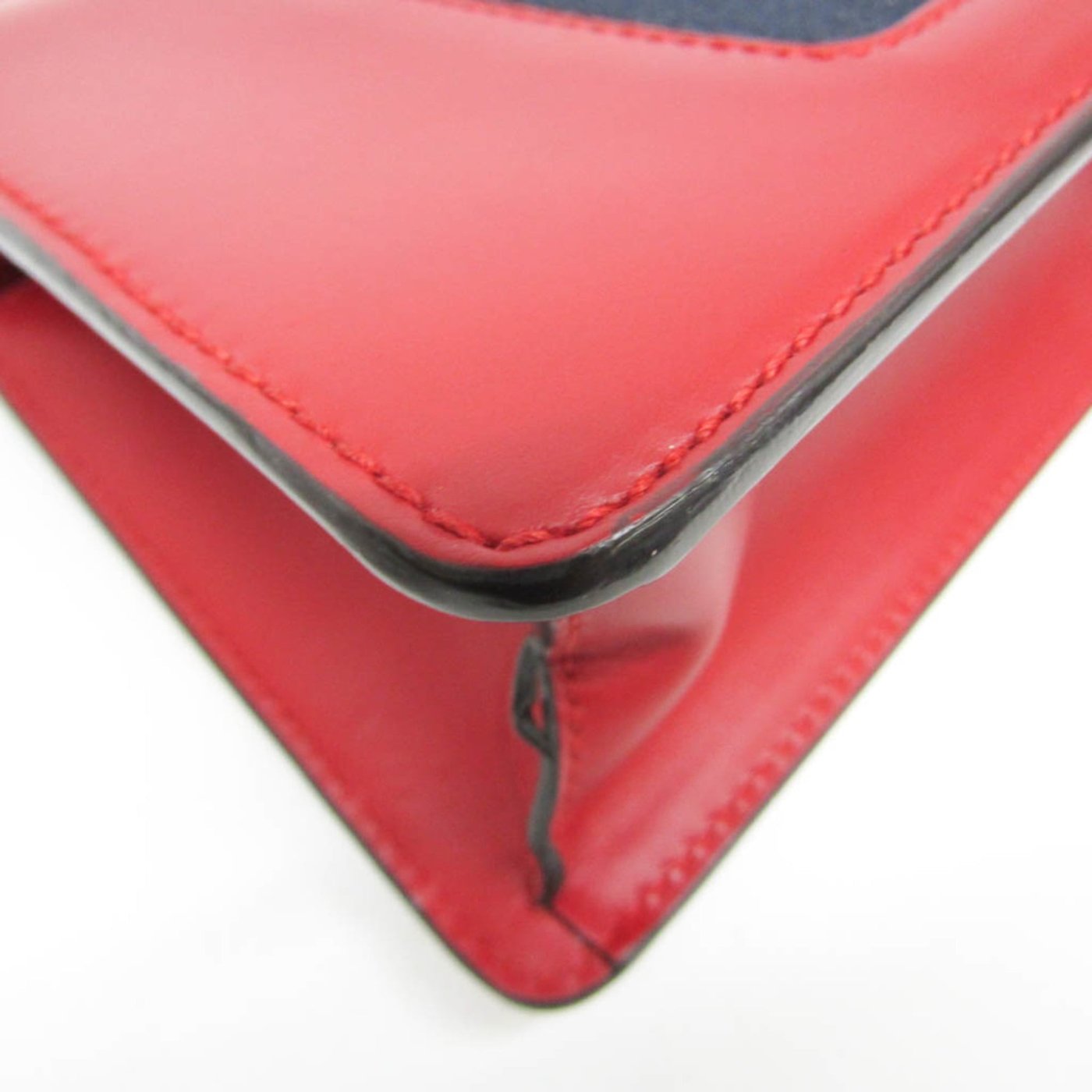Gucci Sylvie Top Handle Leather Mini