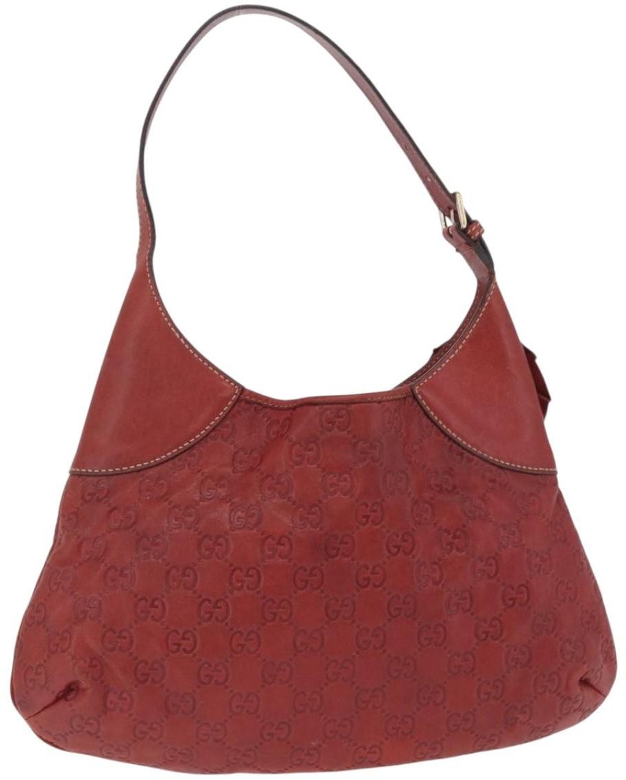 Gucci Trophy GG Canvas with Leather Small