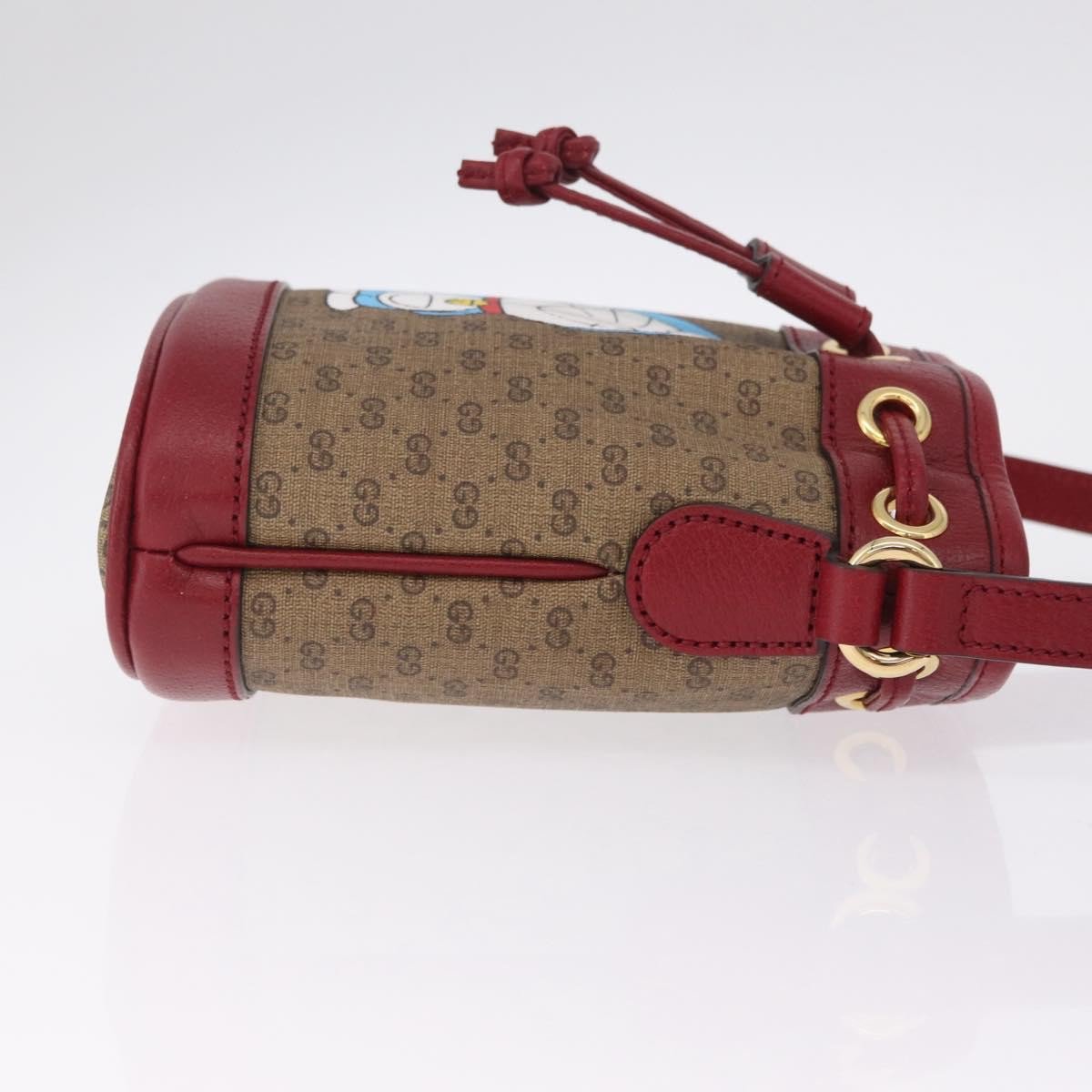 Gucci Doraemon Bucket Printed Mini GG Coated Canvas Mini