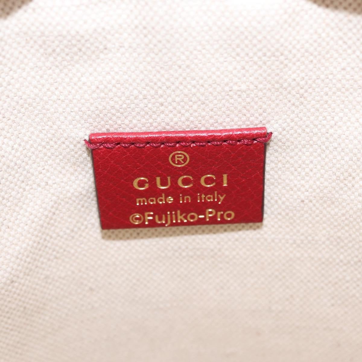 Gucci Doraemon Bucket Printed Mini GG Coated Canvas Mini