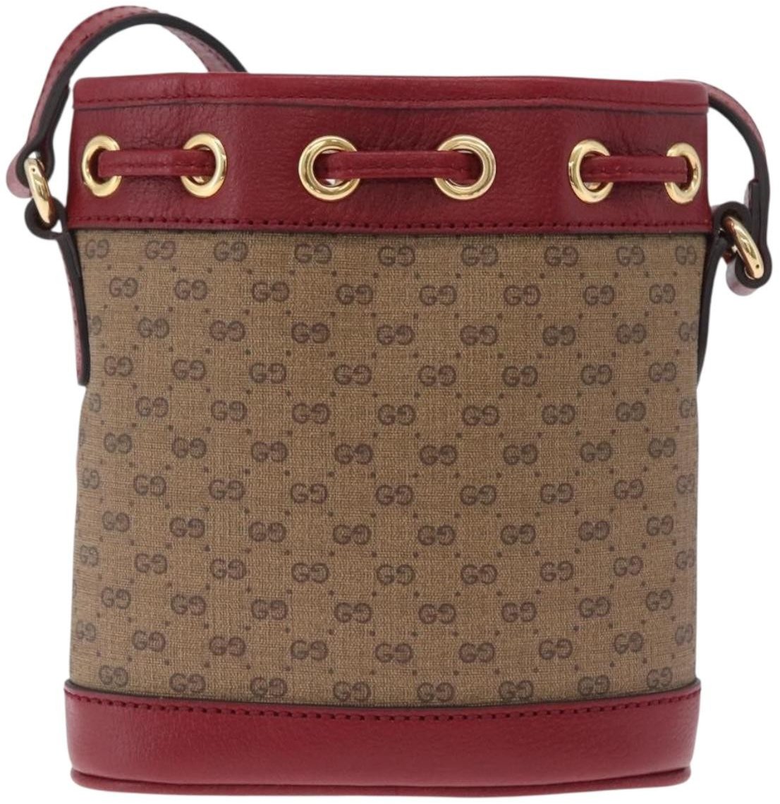 Gucci Doraemon Bucket Printed Mini GG Coated Canvas Mini