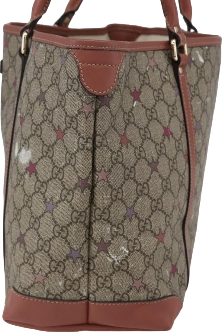 Gucci Joy Plus GG Coated Canvas with Leather Large