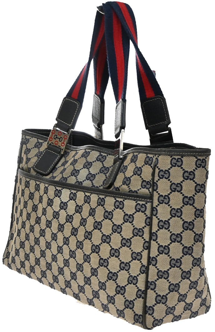 Gucci Web Handle Buckle GG Canvas Medium