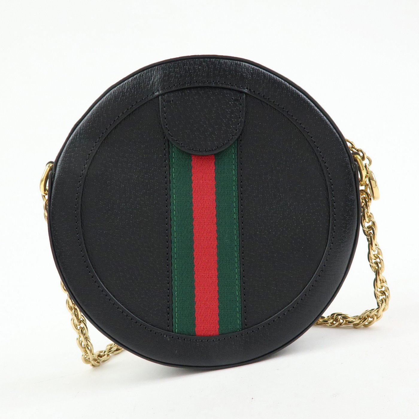 Gucci Ophidia Round Leather Mini