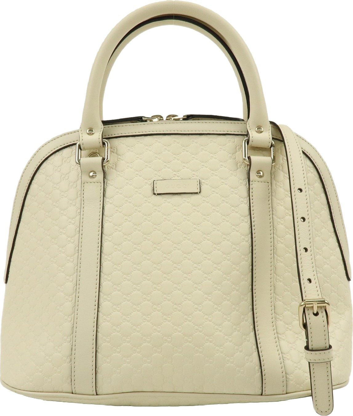 Gucci Convertible Dome Satchel Microguccissima Leather Medium