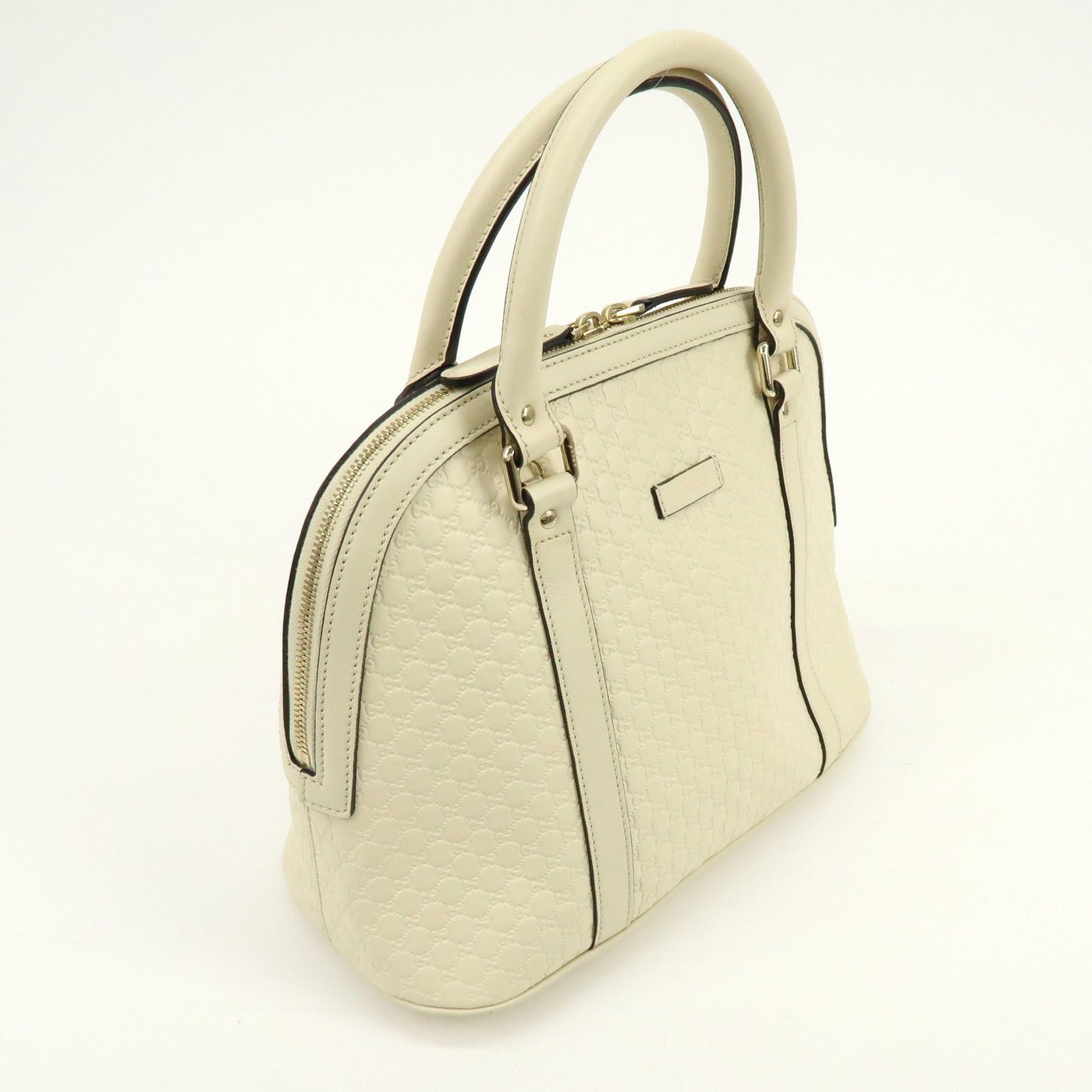 Gucci Convertible Dome Satchel Microguccissima Leather Medium