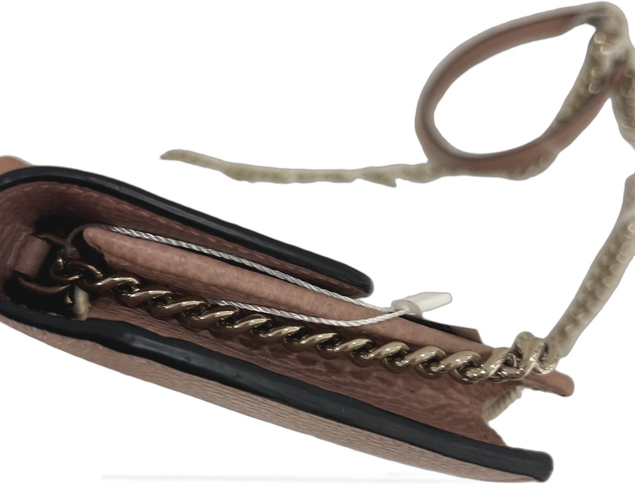 Gucci Interlocking Wallet on Chain Leather Medium