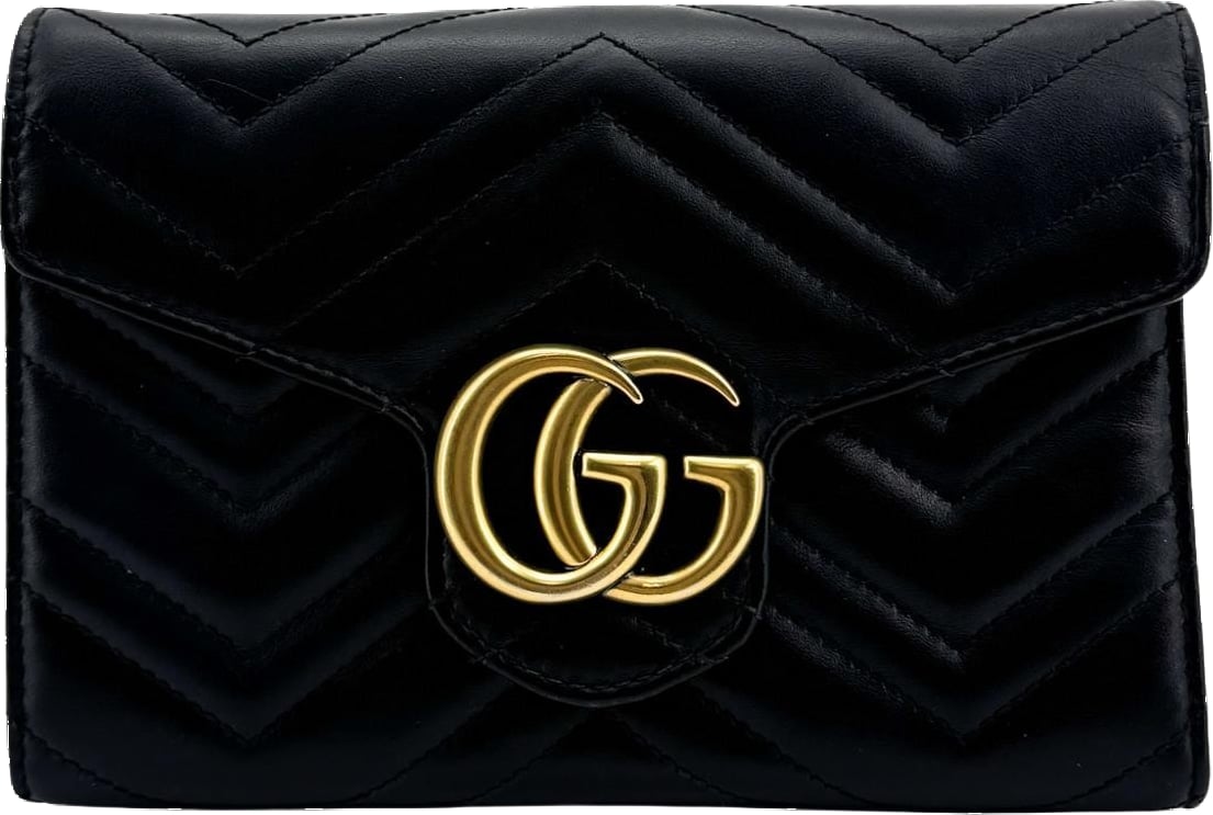 Gucci GG Marmont Flap Matelasse Leather Mini