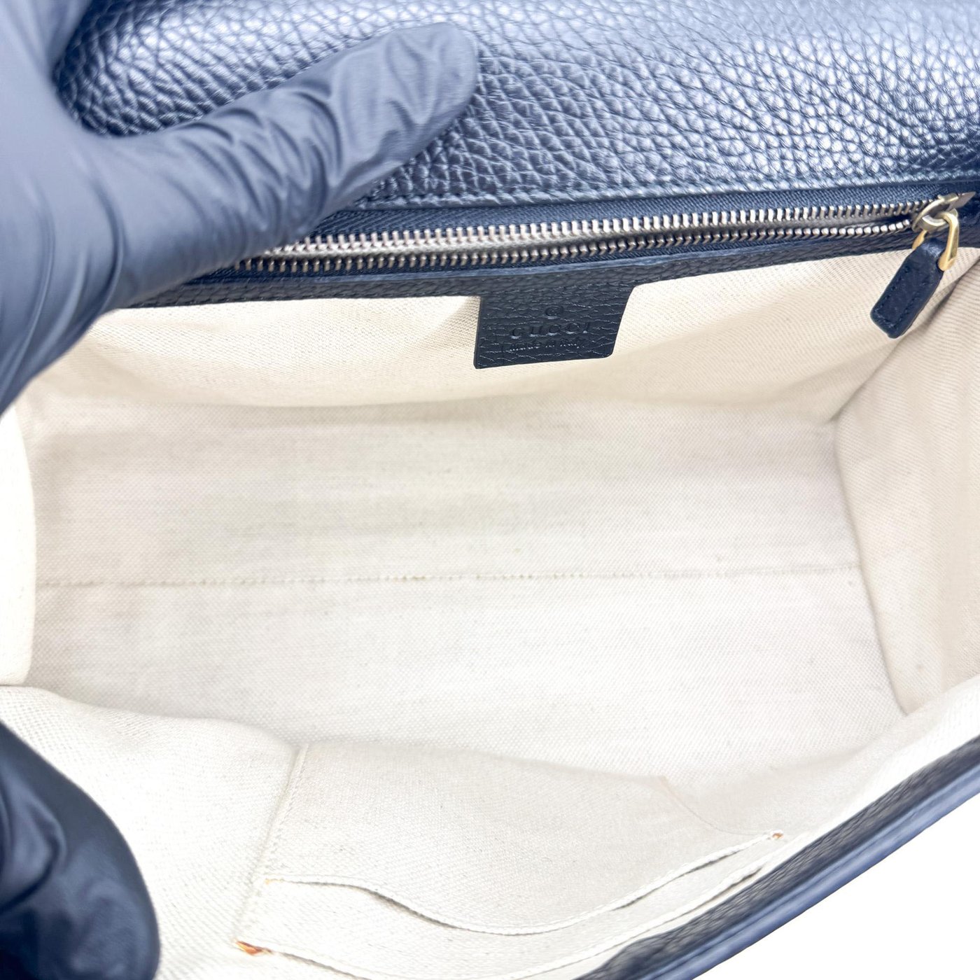 Gucci GG Marmont Top Handle Leather Small