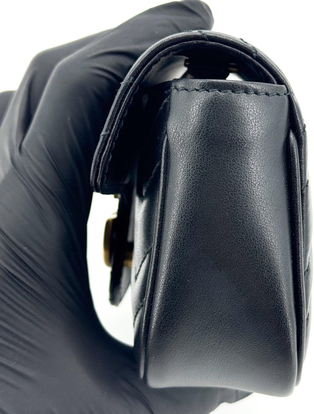 Gucci GG Marmont Flap Matelasse Leather Super Mini