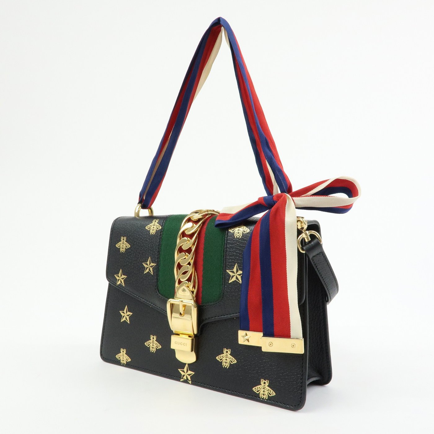 Gucci Sylvie Printed Leather Small