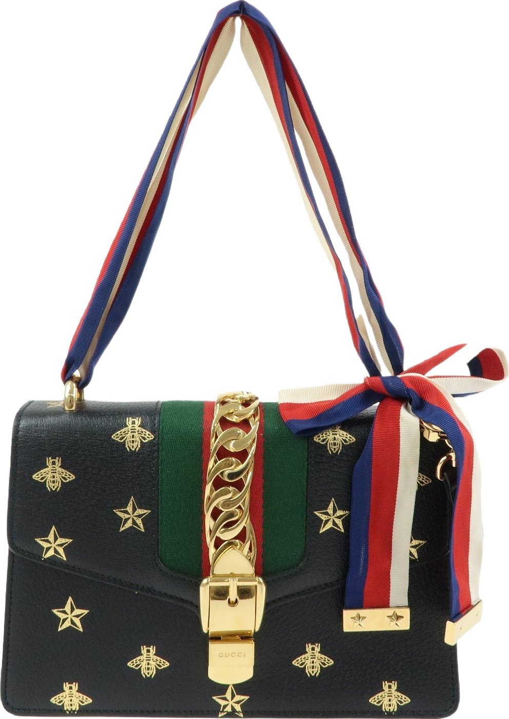 Gucci Sylvie Printed Leather Small