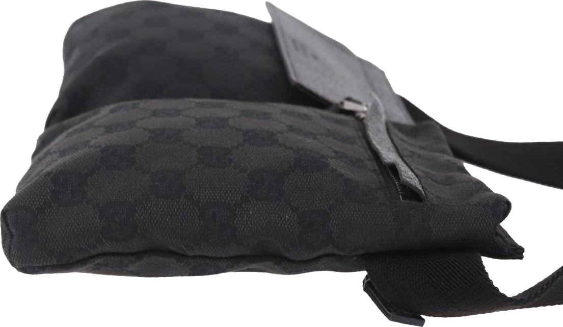 Gucci Two Pocket Belt Bag GG Canvas