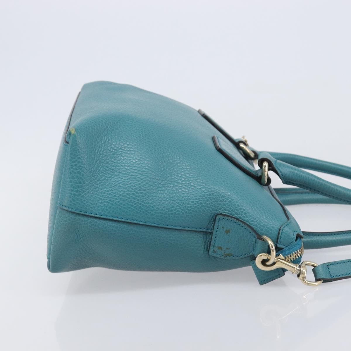 Gucci GG Charm Convertible Dome Satchel Leather Medium
