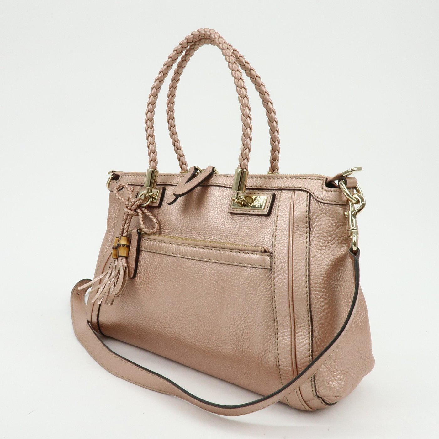 Gucci Bella Convertible Top Handle Leather Small
