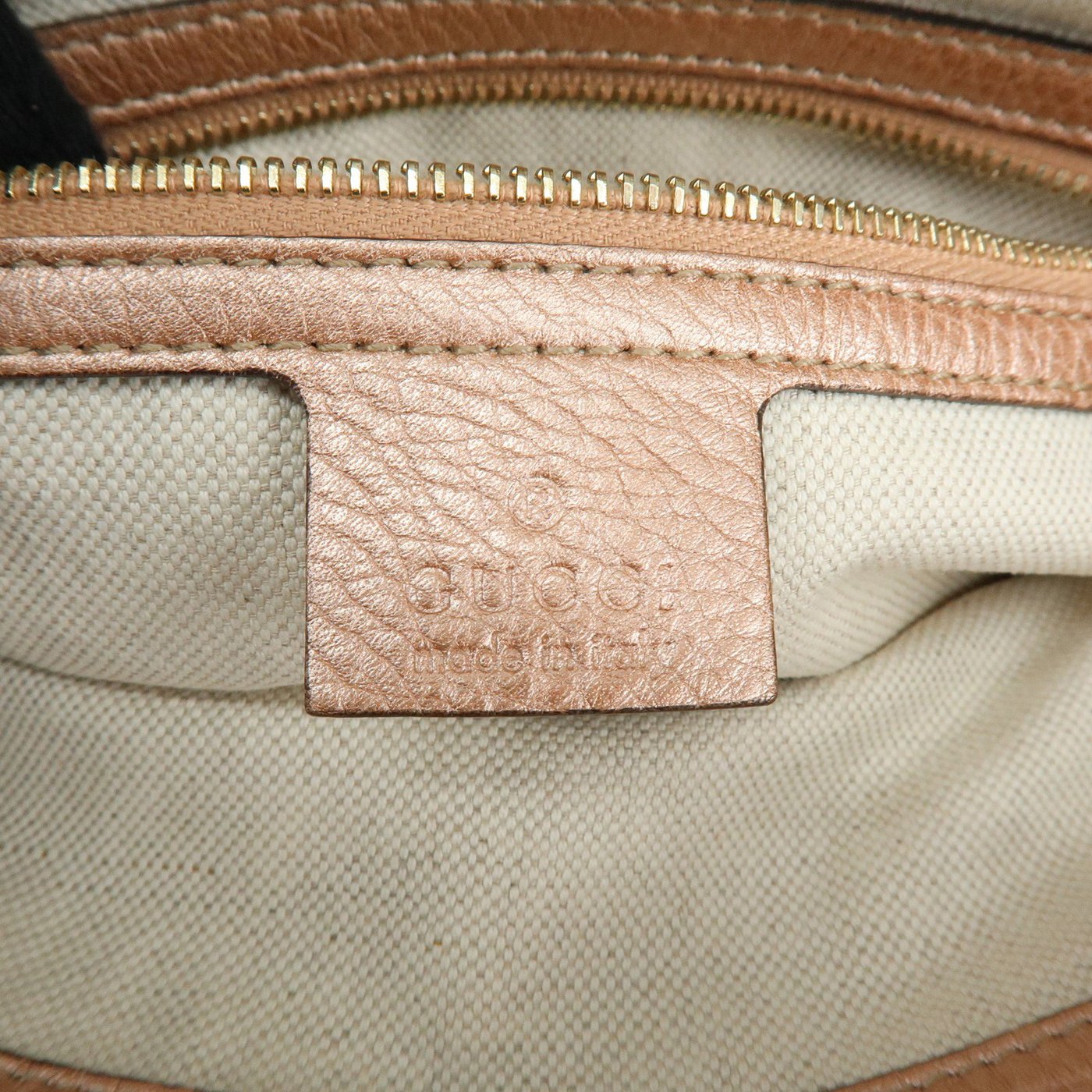 Gucci Bella Convertible Top Handle Leather Small