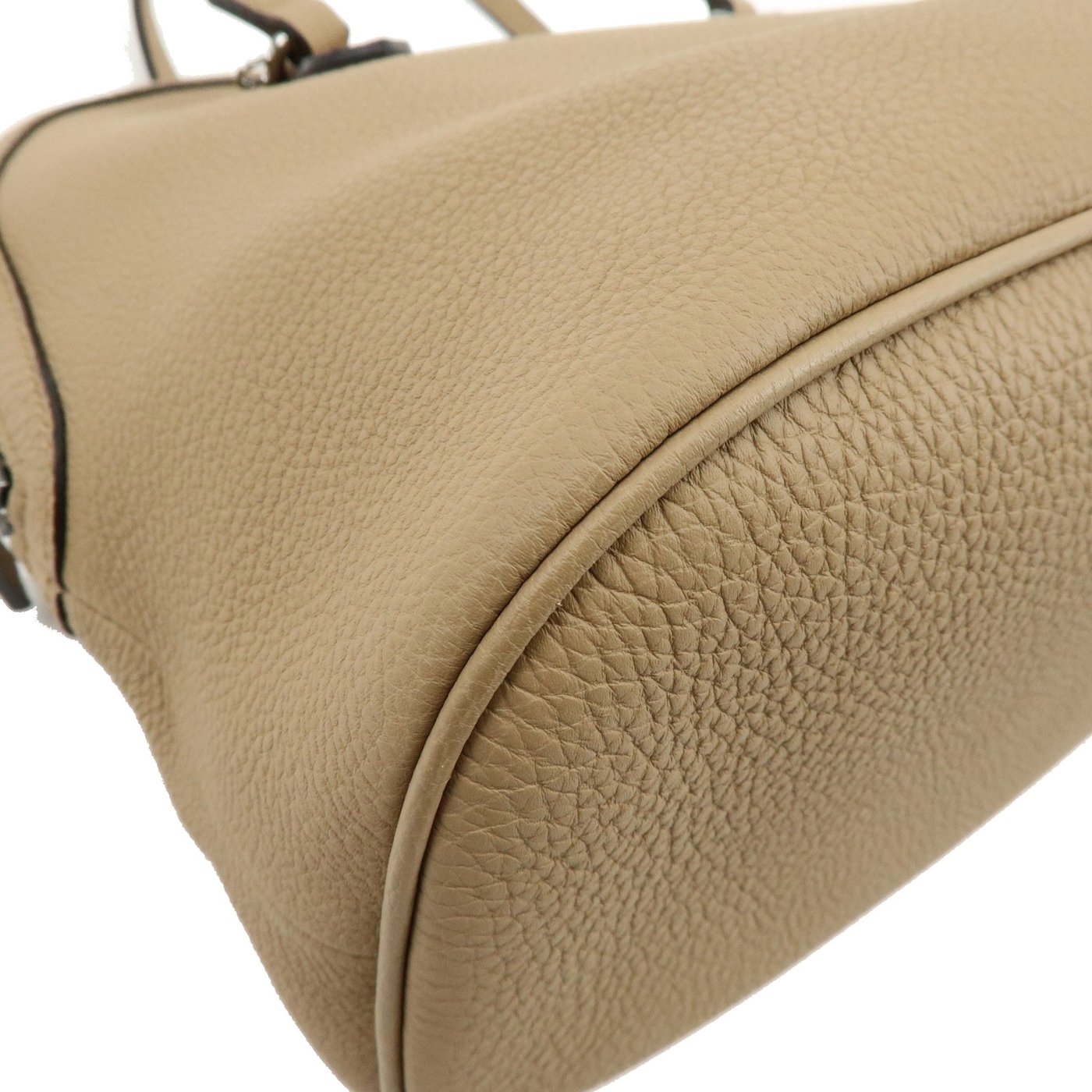 Gucci Lady Dollar Dome Satchel Leather Medium