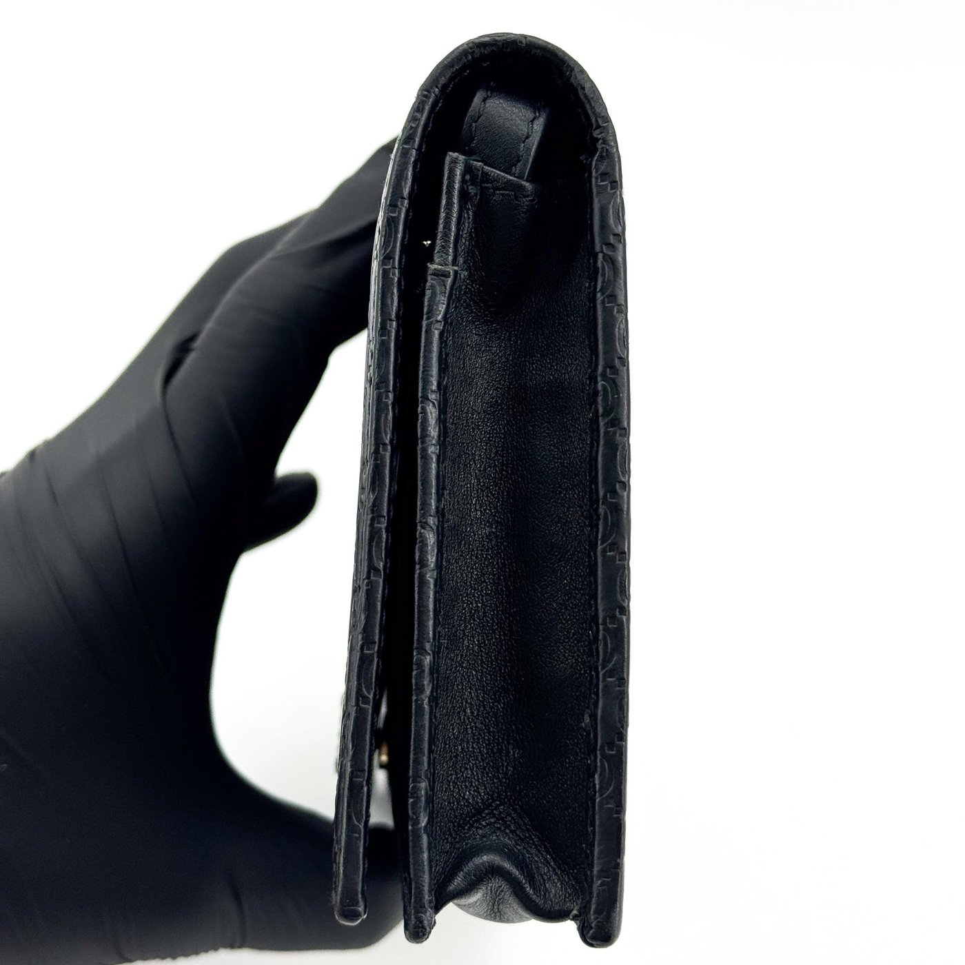 Gucci Wallet on Strap Microguccissima Leather