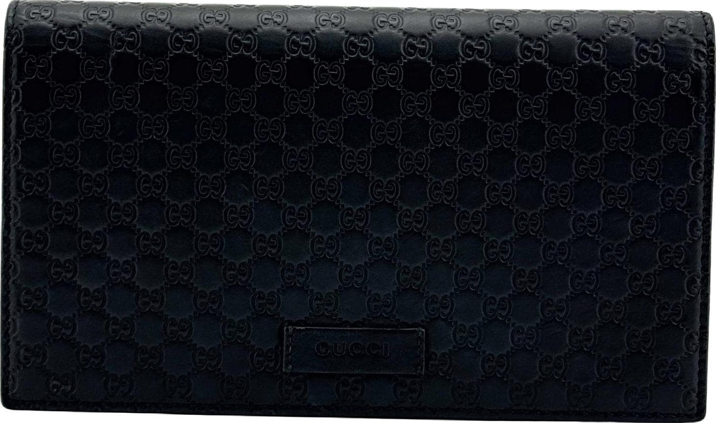 Gucci Wallet on Strap Microguccissima Leather