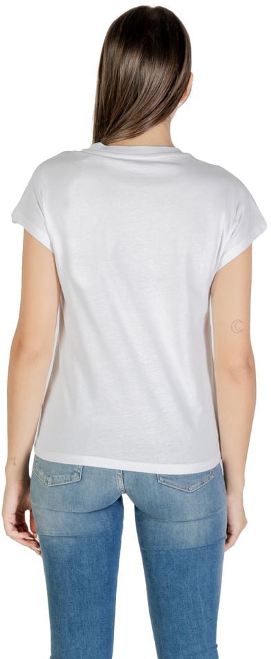 Guess White Cotton T-Shirt