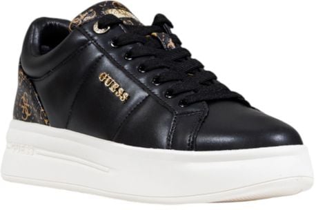 Guess Bicolor Polyester Low Top Sneakers