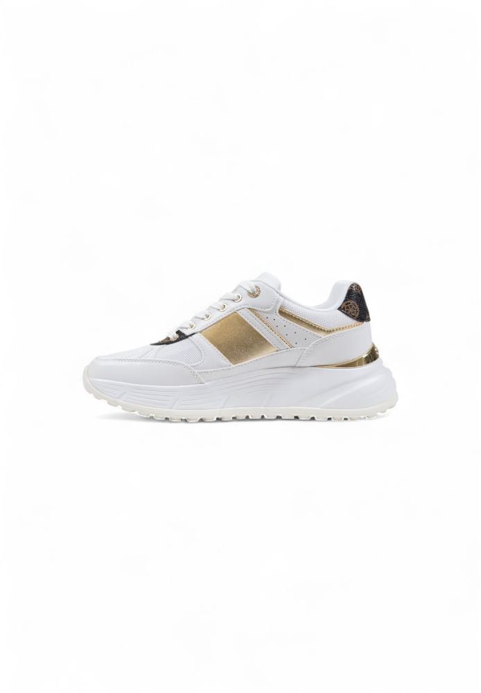 Guess White Polyethylene Chunky Sneakers