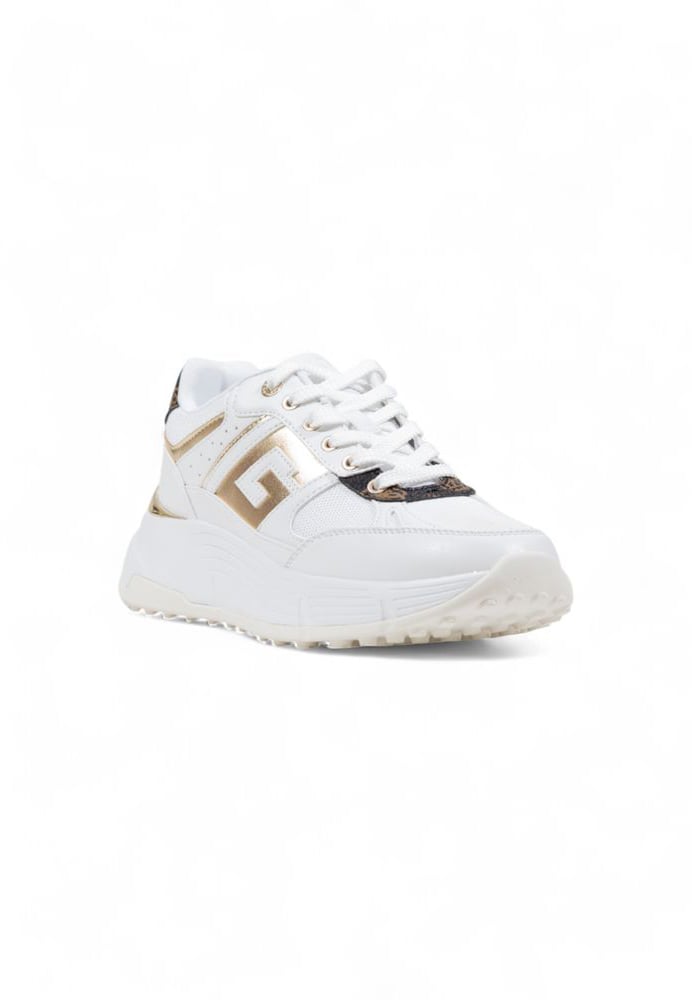 Guess White Polyethylene Chunky Sneakers