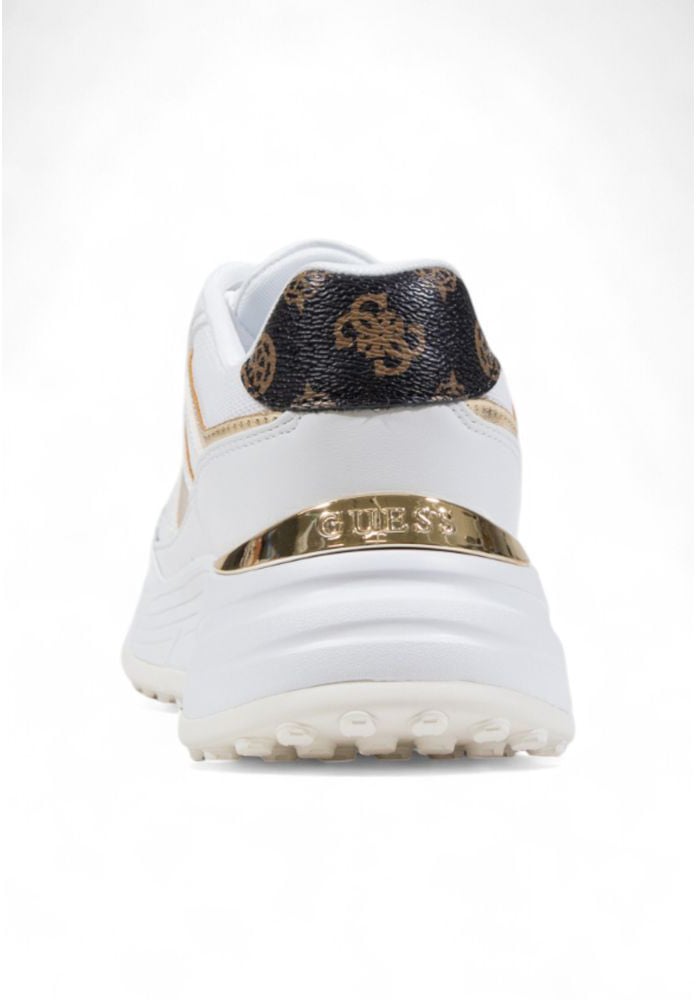 Guess White Polyethylene Chunky Sneakers