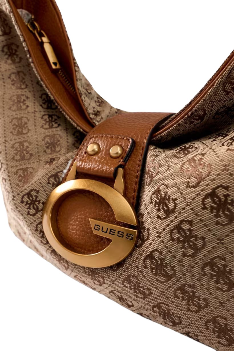 Hand- en schoudertas Beige