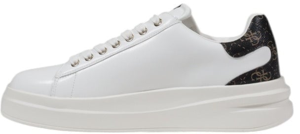 Guess White Polyethylene Low Top Sneakers