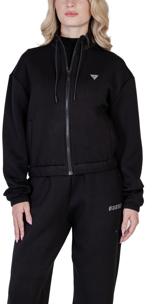 Guess Active Black Viscose Sweatshirt