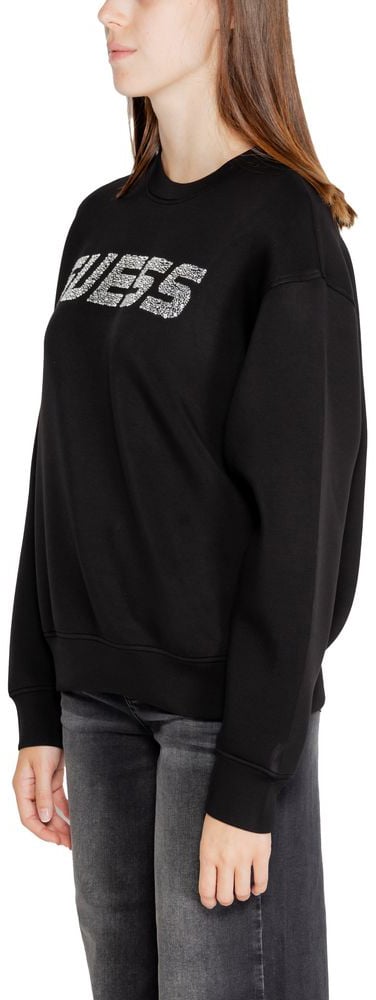 Guess Active Black Viscose Sweatshirt