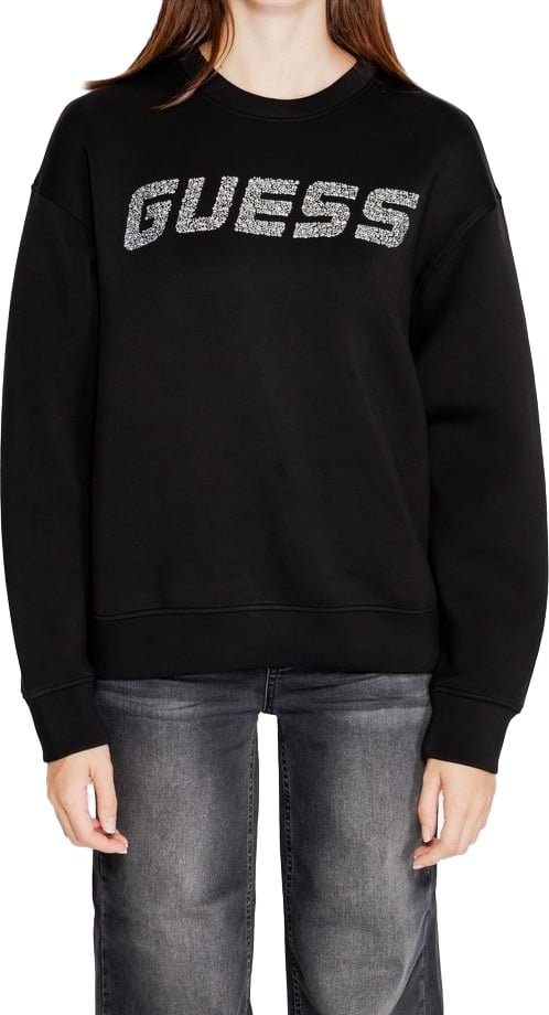 Guess Active Black Viscose Sweatshirt